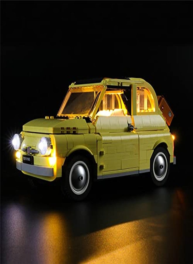 GEAMENT LED Light Kit for Creator Expert Fiat 500 (10271) - Compatible with Lego 77942 Building Blocks Model (Model Set Not Included) - Image 1